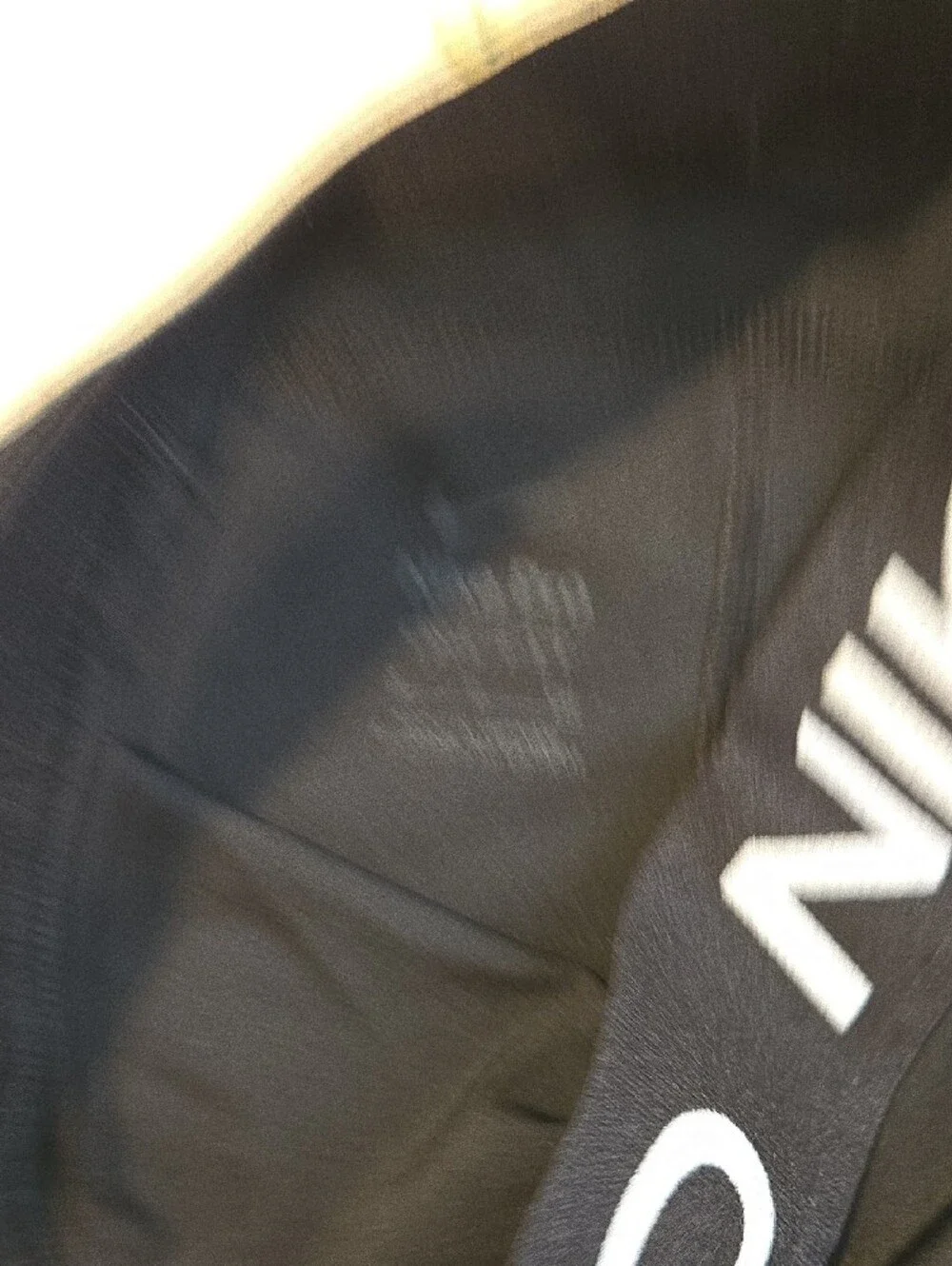 Nike Black Pro Women’s Bike Shorts with Silver Logo 2.5